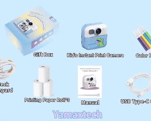 "Instant Kids Printing Camera – Fun, Portable & Easy-to-Use"