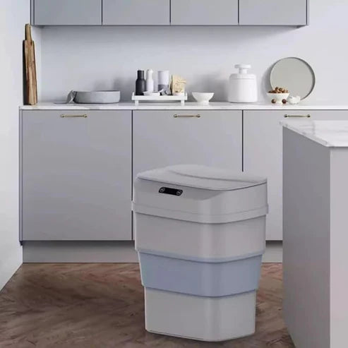 Automatic Infrared Trash Can | Smart Folding Design for Home & Office