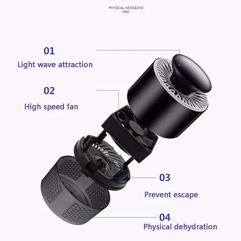 "Mosquito Guard Electric Portable Lamp – Sleep Bite-Free"