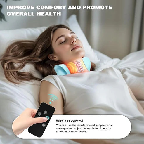 "Portable EMS Neck Massager – Comfort at the Touch of a Button"