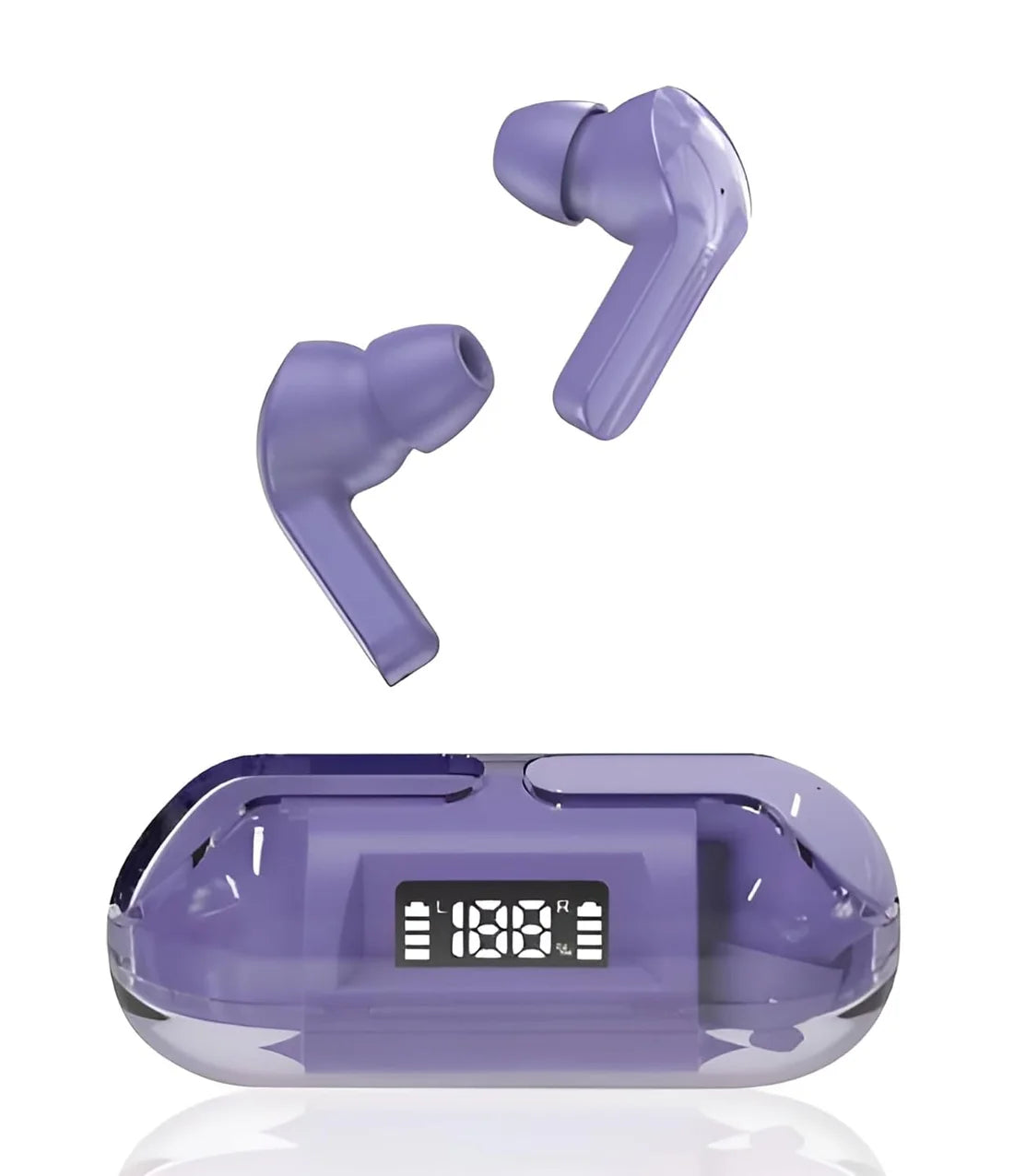 "F20 True Wireless Earbuds – Compact Design with Powerful Stereo Sound"