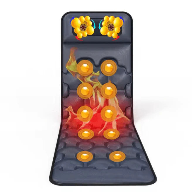 "Foldable Massage Mattress – Full Body Relaxation, Portable & Comfortable"