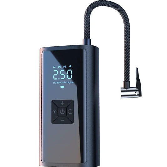 "Rechargeable Digital Air Compressor – Compact & High-Performance"