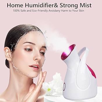 "Nano Ionic Facial Steamer – Relaxing Steam Therapy for Clear, Radiant Skin"