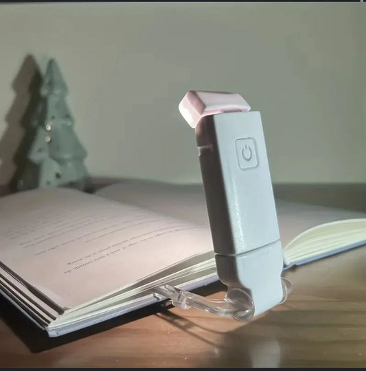 "Compact Clip-On Reading Light – Portable, Flexible & Easy to Use"