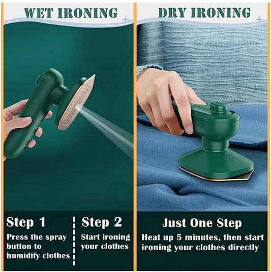 " Portable Mini Ironing Machine – Small Size, Big Power"
