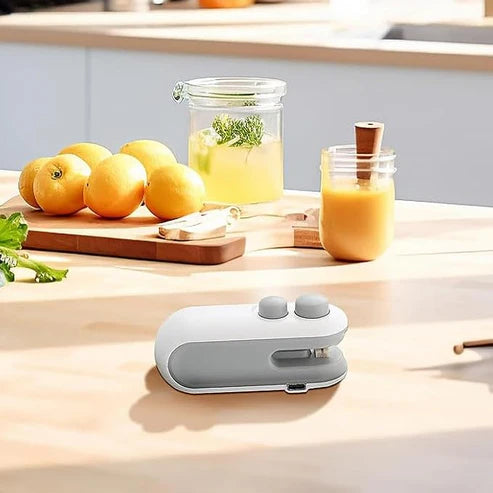 "Handheld Heat Sealer – Quick & Easy Food Preservation Tool