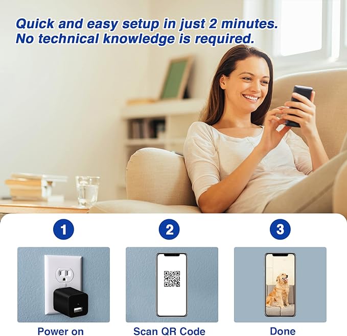 "Smart Charger Camera – Fast, Safe & Reliable Power"
