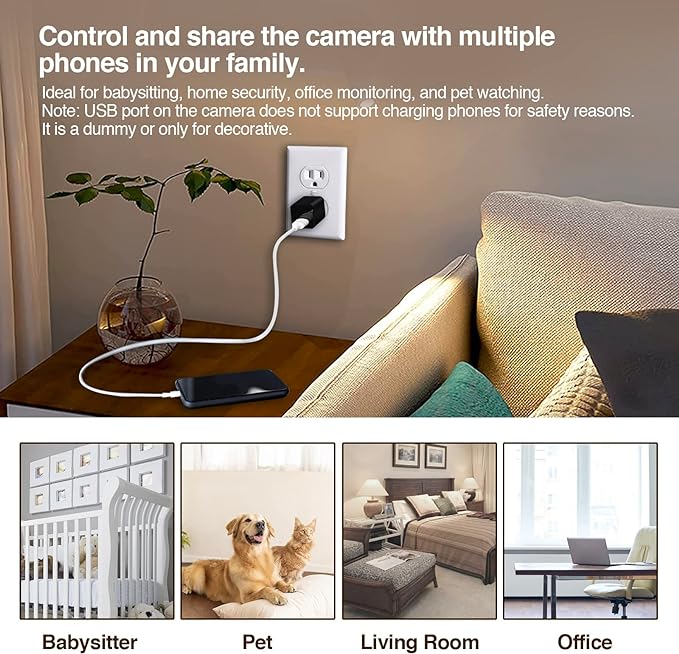 "Smart Charger Camera – Fast, Safe & Reliable Power"
