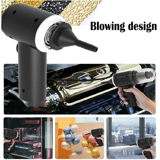 "Smart Vacuum + Blower – High Power, Low Effort"