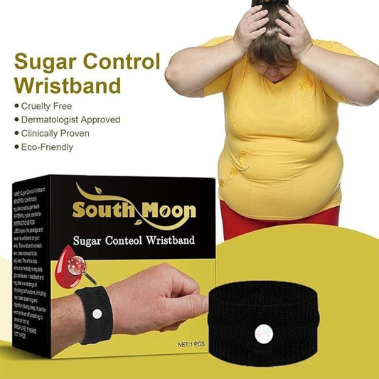 "Smart Sugar Control Wristband – Track, Balance & Thrive"