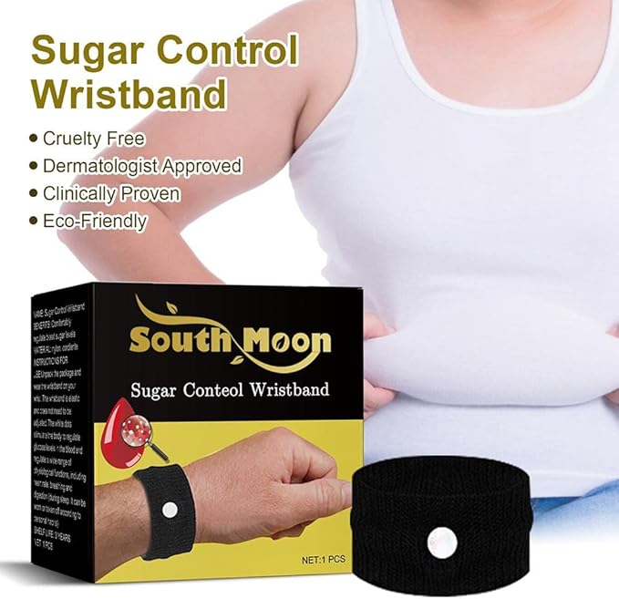 "Smart Sugar Control Wristband – Track, Balance & Thrive"