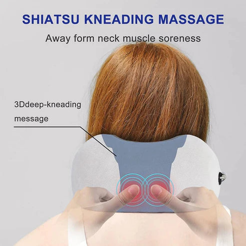 "U-Shaped Massage Pillow – Relax, Soothe & Support"